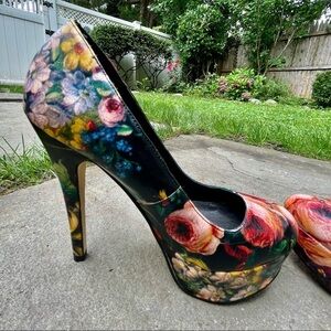 Aldo Floral Stilettos